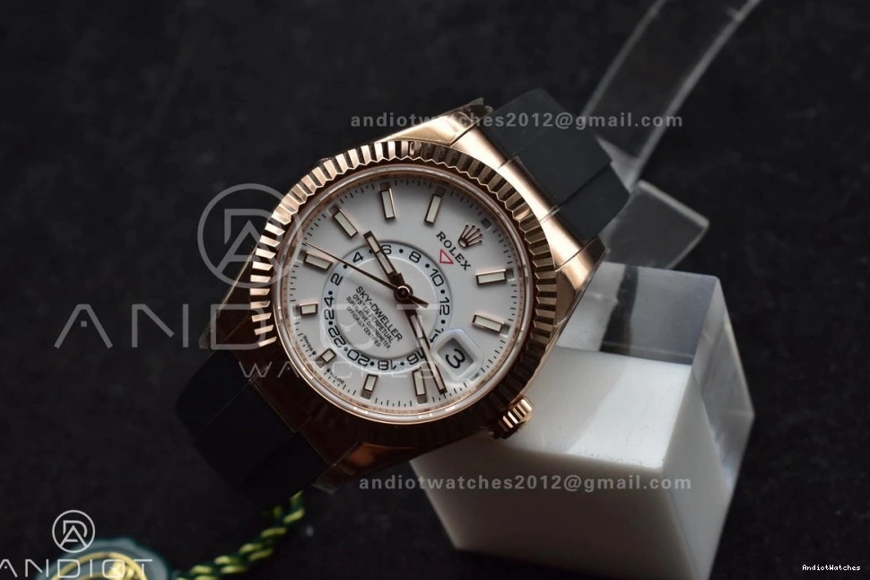 Oyster-flex ZF RG A23J Comfortable 336235 1101 on White (Gain Sky-Dweller Edition Strap 1:1 Weight) Best Dial 0920